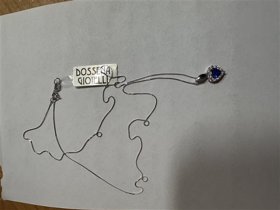 Collana Gioielleria Dossena  Donna in Oro bianco COOR-1-253 - COOR-1-253